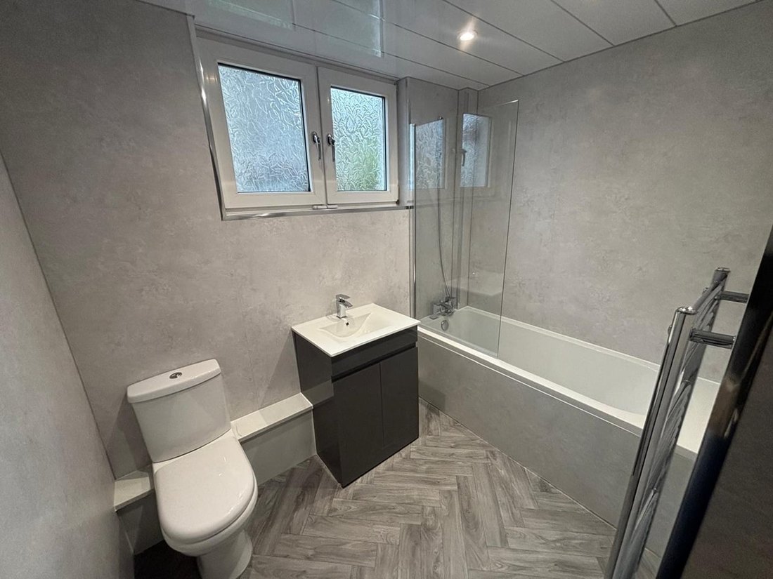 Bathroom after
